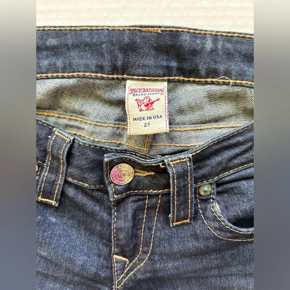 Women’s True‎ Religion jeans Skinny Back Flap Pocket Denim